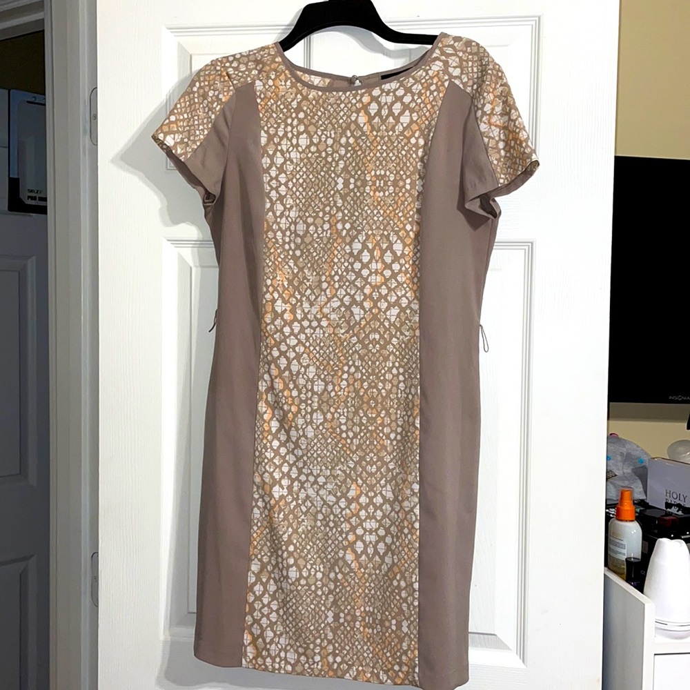 APT.9 Dress Tan/beige colors